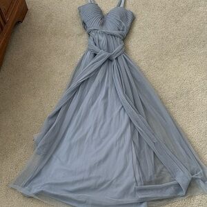 Birdy Grey Dusty Blue Maxi Dress